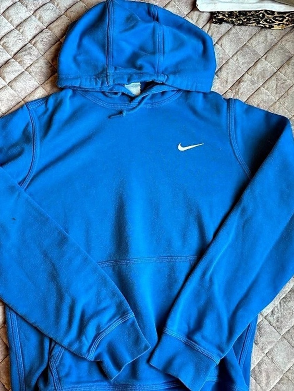 Nike Sportswear Club Fleece Pullover Hoodie Blue